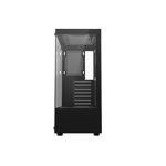 Gabinete Syx Gamer EQS11 ATX 1Fan RGB Negro