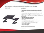 Mesa Notebook Laptop Soporte Plegable Regulable Cama - SKYWAY