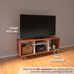 Rack de TV MT4001 Blanco Paraiso