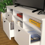 Rack de TV MT5000 Blanco