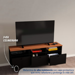 Rack de TV MT5000 Negro Paraiso