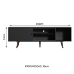 Rack Modular de TV Madesa Para Tv Hasta 65 Pulgadas