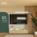 Rack Mesa Mueble TV Moderno 60 pulgadas 160cm Color Nordico