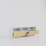 Rack Mesa Mueble TV Moderno 60 pulgadas 160cm Color Nordico