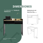 Escritorio Oslo Moderno Oficina Pc 95cm 1 Cajon Er95