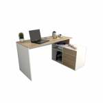 Escritorio Pc Funcional Con Mueble Bajo Melamina 3048