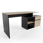 Escritorio Articulado Oslo Moderno Oficina Pc 130cm EA02