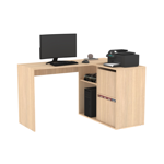Escritorio Dielfe Modular Marron Roble Natural EMM120
