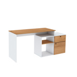 Escritorio Centro Estant Milan Blanco Paraiso Ancho 168cm