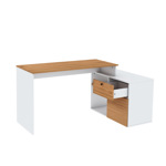 Escritorio Centro Estant Milan Blanco Paraiso Ancho 168cm