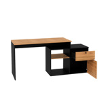 Escritorio Centro Estant Milan Negro Paraiso Ancho 168cm