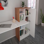 Escritorio Integrado Centro Estant Cadiz Blanco Paraiso