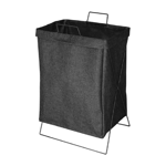 Canasto Cesto Plegable Waggs Ropa Laundry Organizador Negro