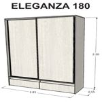 Gran Placard Eleganza EMC de 180 cm Venezia
