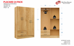 PLACARD 24 - PACK - TISSA                                   