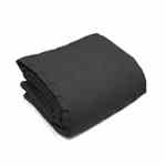 Colcha-Cubrecama Quilt Twin Size Color Gris Oscuro