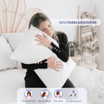 Almohada Vellón Siliconado Confort