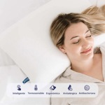 Combo x2 Unidades Almohadas Inteligente Viscoelástica Aurora Estelar