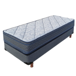 Sommier y Colchón Piero de Espuma 1 plaza Europillow Airflow - Almohada de Regalo