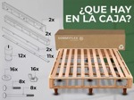 Base Sommier Box Desarmable 2 Plazas 190x140 | SommyFlex