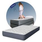 Colchon 1 Plaza 80x190 Espuma Alta Densidad Estelar Classic Emma
