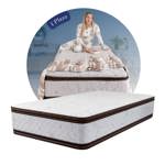 Colchon 1 Plaza Espuma Alta Densidad Calidad Superior Firme 80X190 Soporte 120Kg Zinus