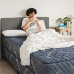 COLCHON RESORTES 1 PLAZA PURPLE 90X190 ESSENTIALS