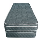 Colchon + Sommier Espuma 1 1/2 Plaza Ayfa Euro 90x190x26 100kg Dual Euro