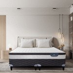 Colchón de Resortes King Size Serta Nixa Europillow 180x200