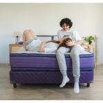 Colchón 2 Plazas 140x190 Espuma Alta Densidad Firme Pedic Pro Doble Euro Pillow