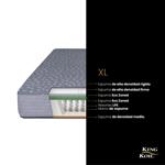 Colchón de resortes Queen Size King Koil XL 160x200