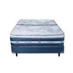 CONJUNTO SOMMIER Y COLCHÓN 200X200 CM ESPUMA GANI EXCELCIUS ALTA GAMA HIPERPILLOW EXTRA SUAVE