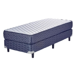 COLCHÓN Y SOMMIER SUAVESTAR LUJO 80x190 ESPUMA 1 PLAZA