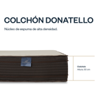 Colchón Espuma King 180x200 Donatello