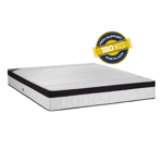 Colchón Titanium Espuma Densidad 60 Kg -Queen 160x200x30 cm