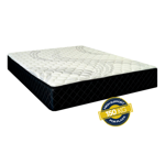 Colchón Velvet Espuma Alta Densidad King 200x200x26 cm