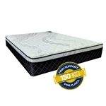 Colchón Meridia Espuma Alta Densidad 45 Kg c/visco - Queen 160x200x30 cm