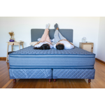 Colchón 160x200 Queen Espuma Alta Densidad Purple Firm Pro Con Doble Euro Pillow
