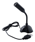 Mini Microfono De Escritorio Ficha Usb High Electric