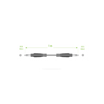 Cable Auxiliar De Audio One For All Cc3310 1 Metro