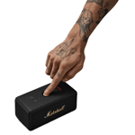PARLANTE MARSHALL EMBERTON III PORTATIL BLUETOOTH USB BLACK AND BRASS