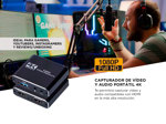 Tarjeta de Captura de Audio y Video Portátil 4K USB 3.0 1080P 60fps PC Streaming PS