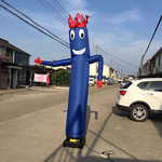 Tubo inflable Man HI SUYI de 20 pies con brazo ondulado para negocios