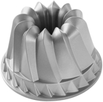 Molde para tartas NordicWare con revestimiento antiadherente de aluminio gris