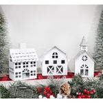 Colección Christmas Village AuldHome Farmhouse #2 con chur