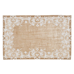 Set x6 Individuales Rectangular Marco 30x45 cm Yute