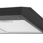Extractor purificador de cocina 3V Luz Led 120W doble filtro aluminio apto con y sin salida