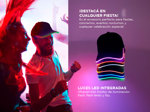 Gorra Luminosa de Cotillón Gadnic COTI07 Luces de Colores