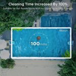 Limpiador robótico de piscinas Coasteering Planet 2024 para superficie