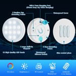 Luces para piscina QOLNBY LED sumergibles recargables IP68 (paquete de 2)